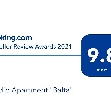 Studio Apartment "Balta" Palanga Buitenkant foto