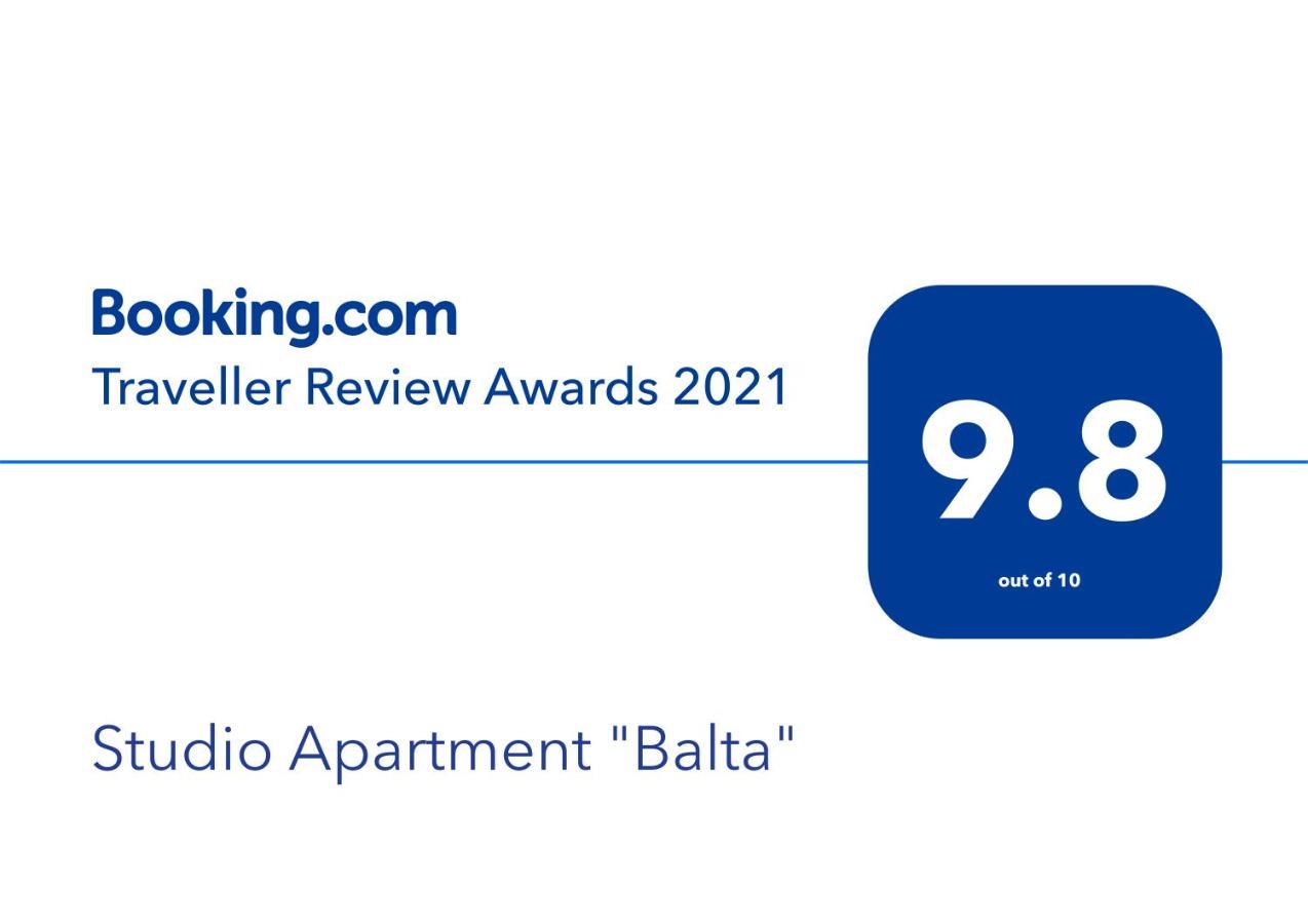 Studio Apartment "Balta" Palanga Buitenkant foto